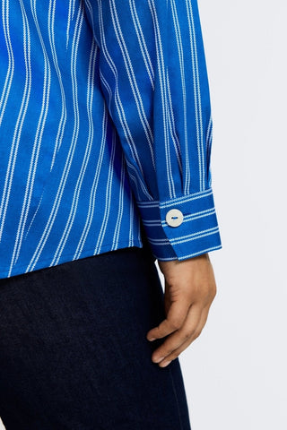 #color_cobalt blue rope stripe