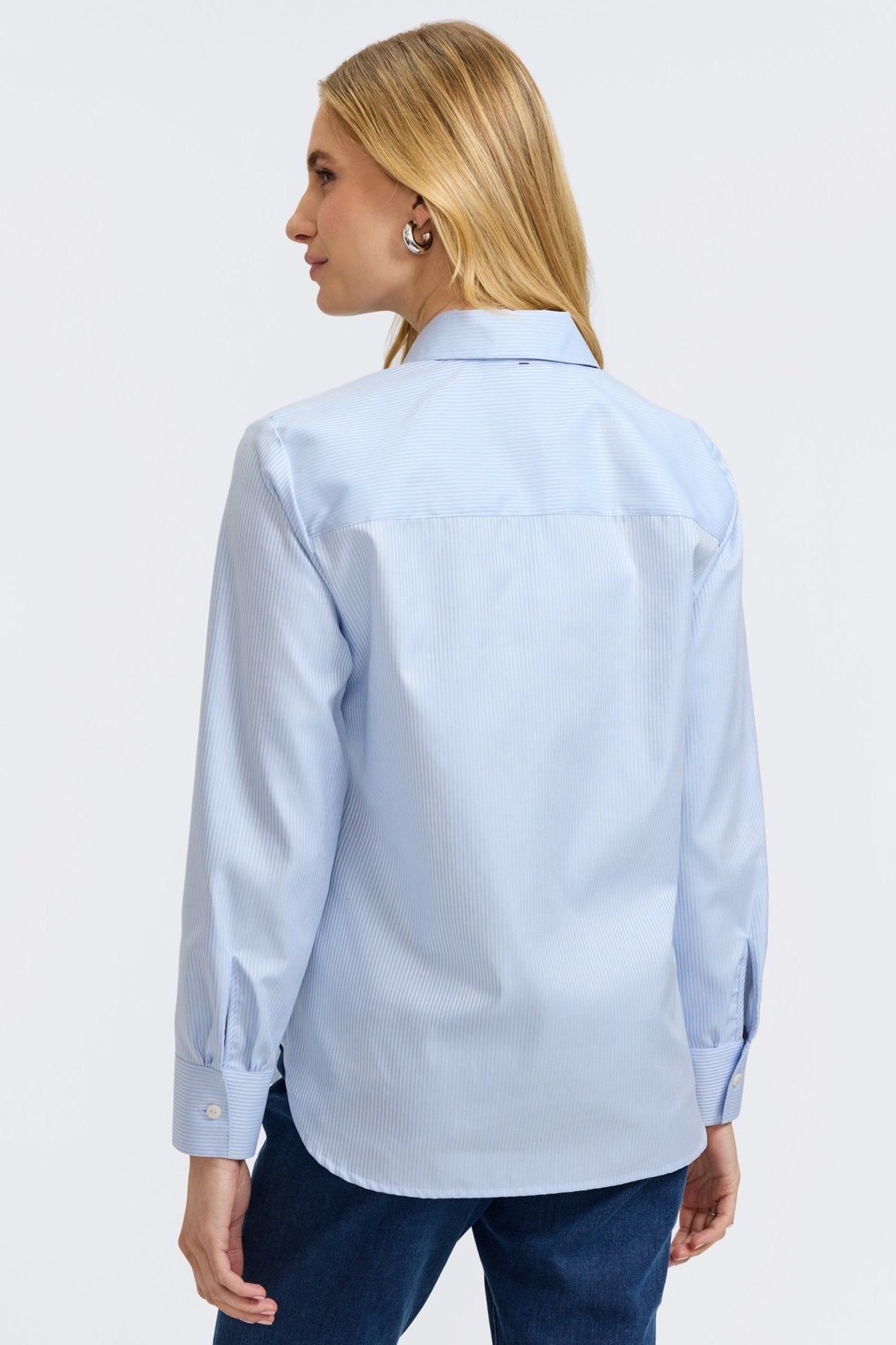 Meghan Embroidered Long Sleeve Shirt