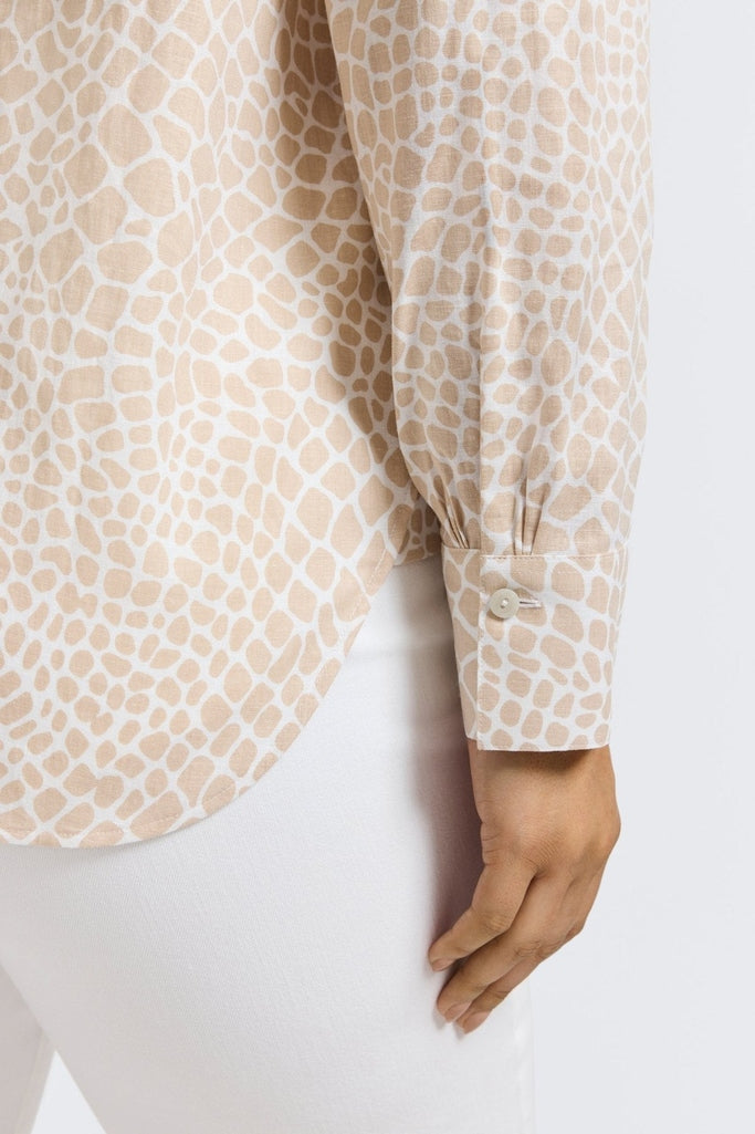 #color_flax giraffe pattern