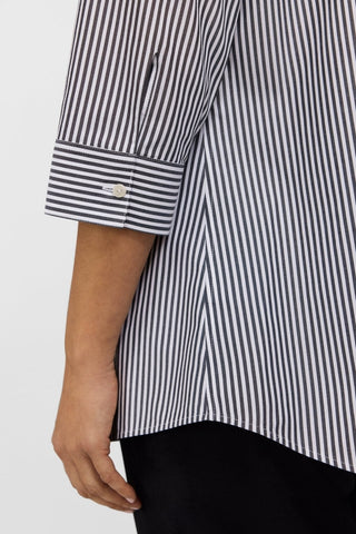#color_black pinpoint stripe