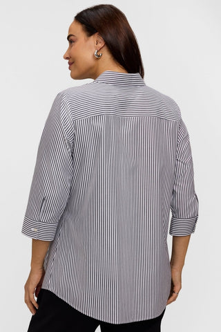 #color_black pinpoint stripe