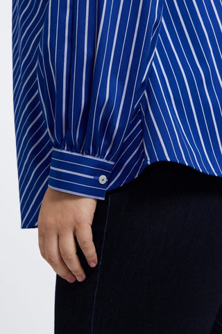 #color_blue & white wide stripe