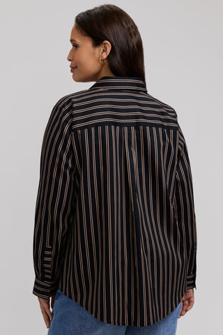 Charlie Plus Animal Border Long Sleeve Shirt