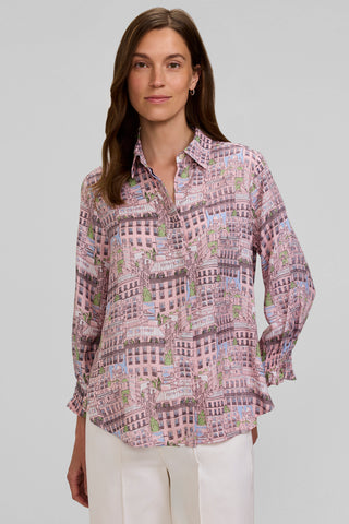 Olivia City of Paris 3/4 Long Sleeve Shirt