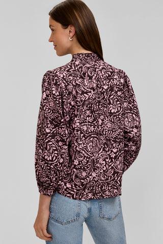 Faye Garden Paisley 3/4 Sleeve Shirt
