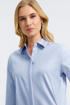 Cici Cavalry Twill Long Sleeve Tunic