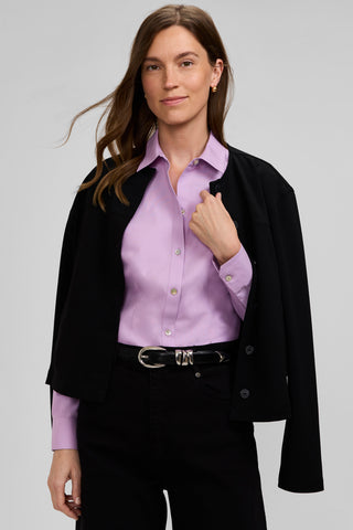 Dianna No Iron Pinpoint Long Sleeve Shirt