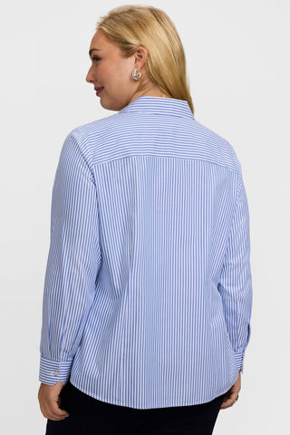 #color_powder blue pinpoint stripe