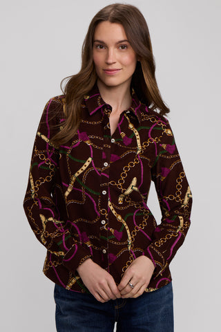 Hampton Corduroy Status Chain Long Sleeve Shirt