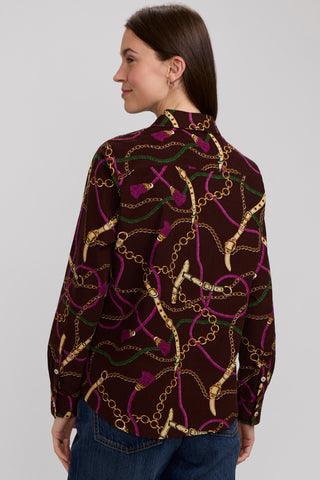 Hampton Corduroy Status Chain Long Sleeve Shirt