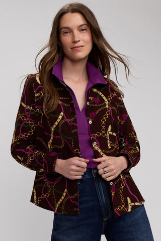Hampton Corduroy Status Chain Long Sleeve Shirt