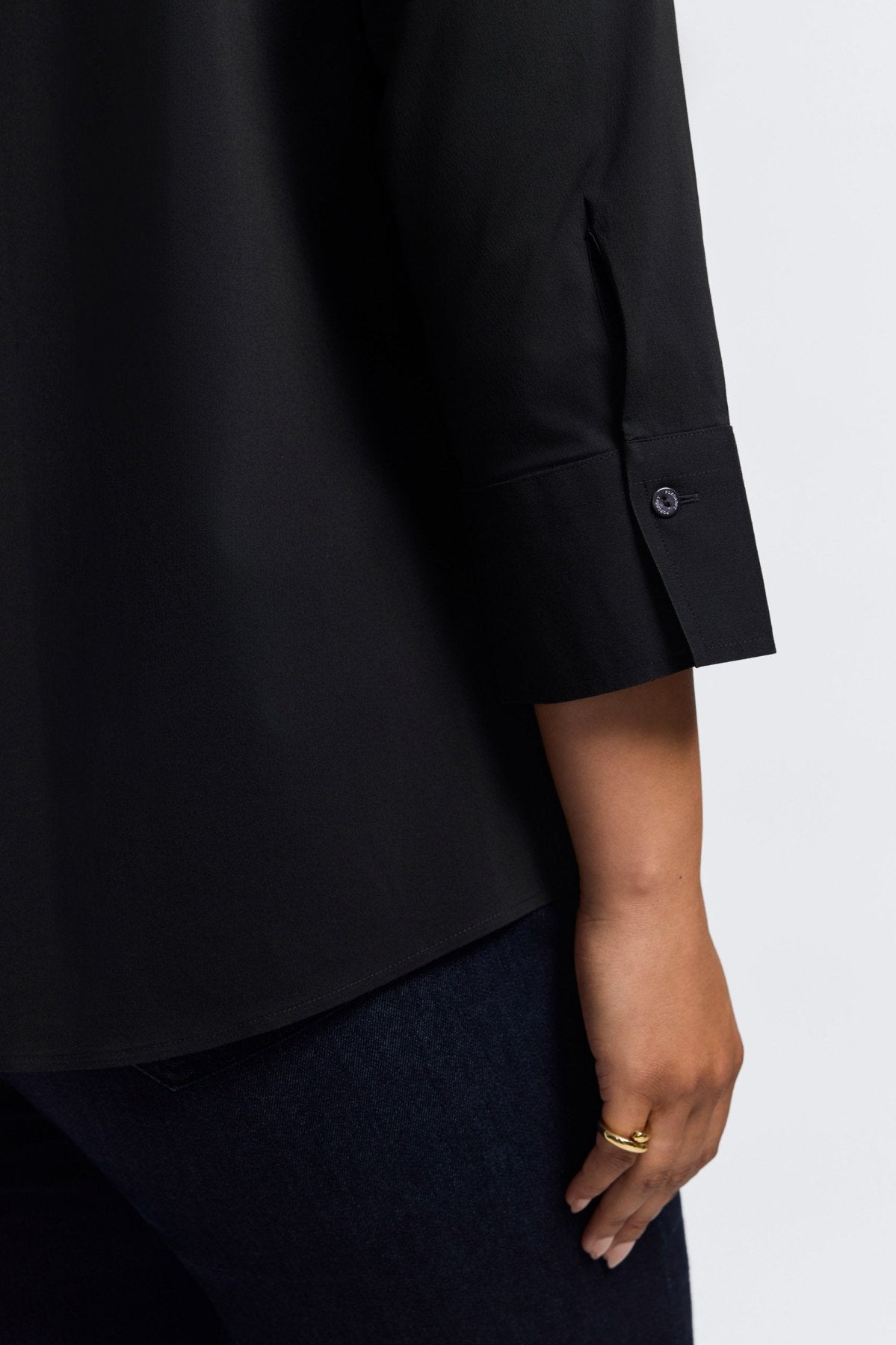 Mary Plus No Iron Stretch 3/4 Sleeve Shirt