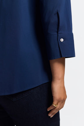 Mary Plus No Iron Stretch 3/4 Sleeve Shirt