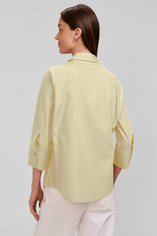 Paityn No Iron Pinpoint 3/4 Sleeve Shirt