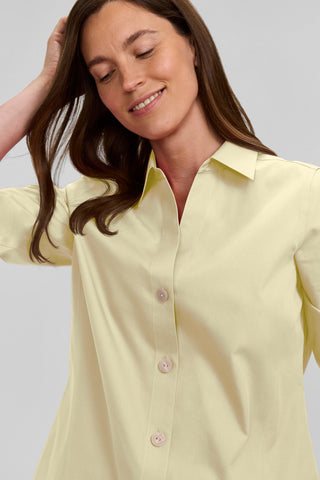 Paityn No Iron Pinpoint 3/4 Sleeve Shirt