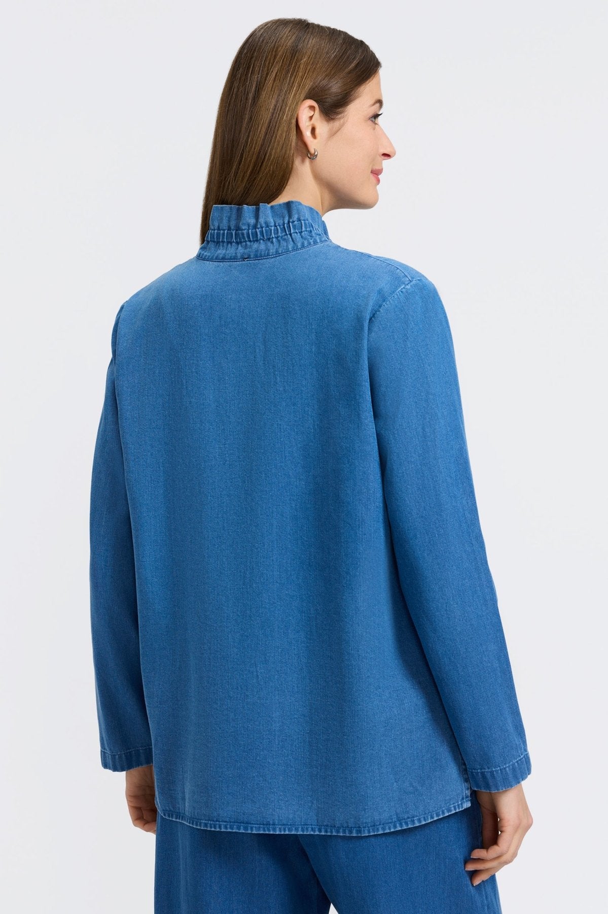 Carolina Tencel® Denim Long Sleeve Shirt Jacket