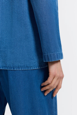 Carolina Tencel® Denim Long Sleeve Shirt Jacket