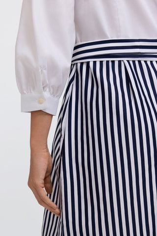 Esther Stripe Paisley 3/4 Sleeve Dress