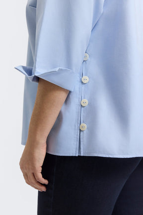 Beatrice Plus Cavalry Twill 3/4 Sleeve Shirt