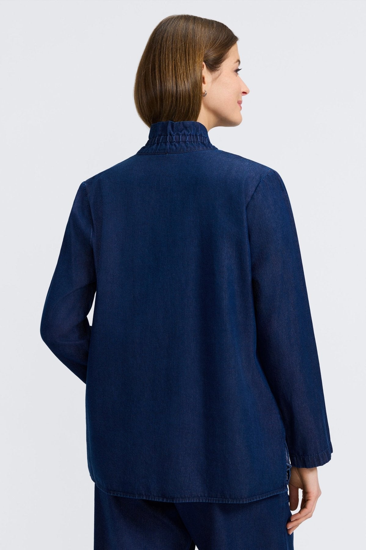 Carolina Tencel® Denim Long Sleeve Shirt Jacket