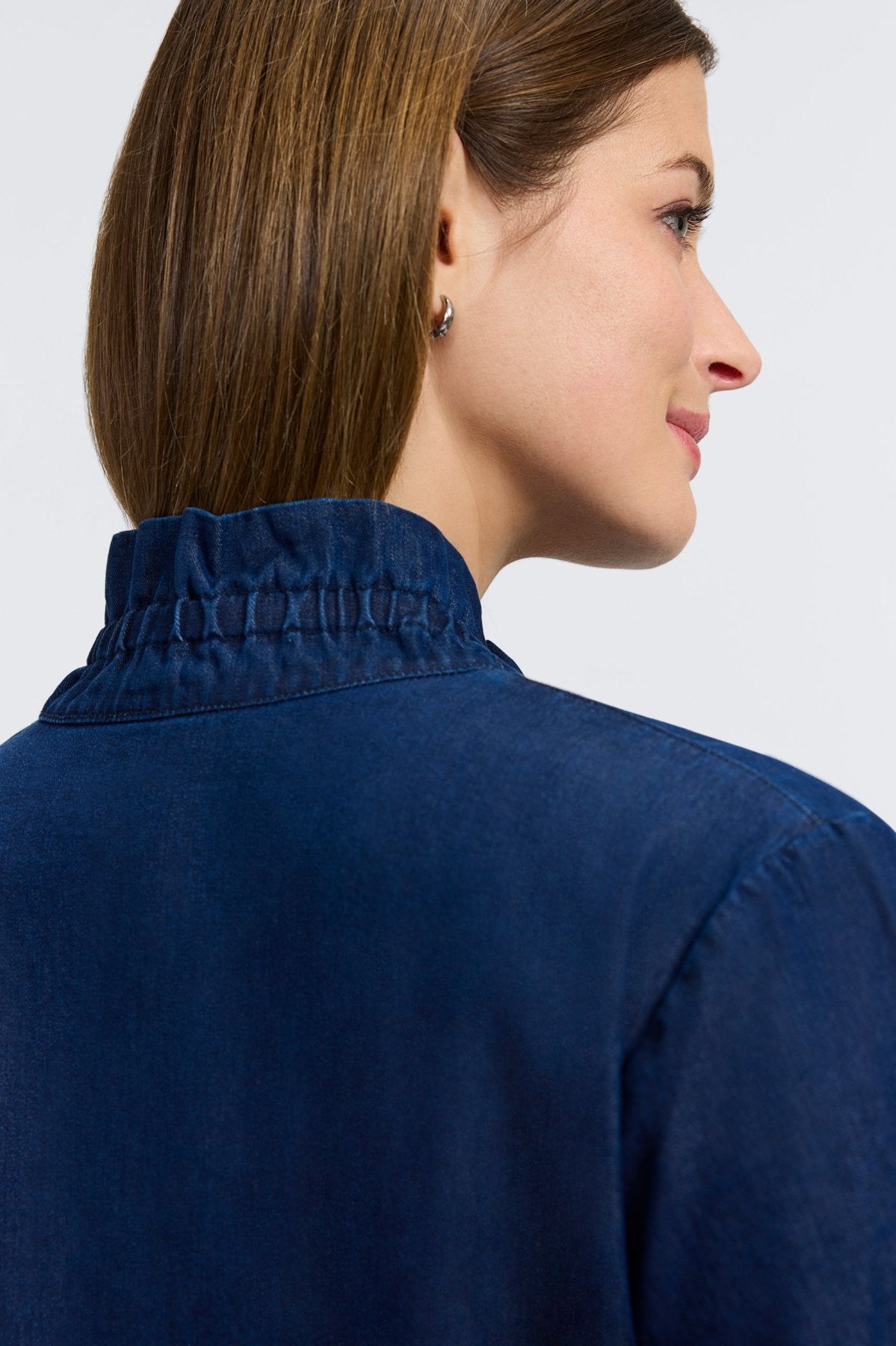 Carolina Tencel® Denim Long Sleeve Shirt Jacket