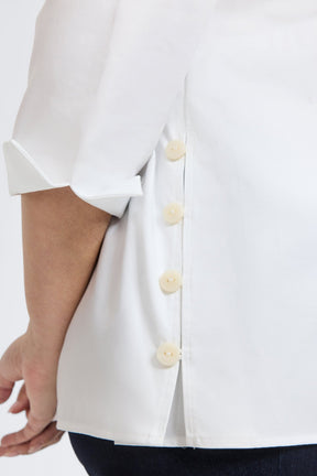Beatrice Plus Cavalry Twill 3/4 Sleeve Shirt