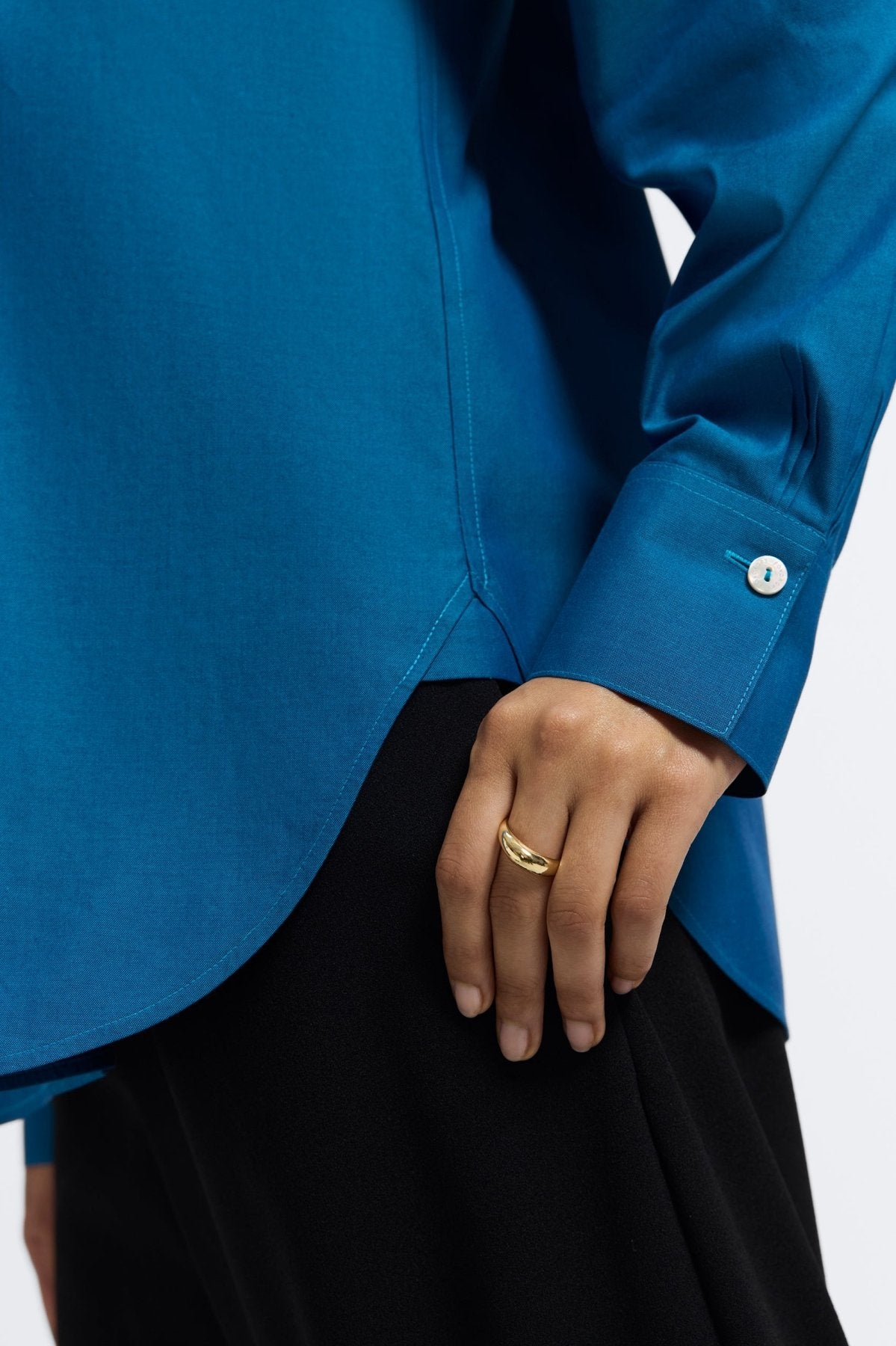 Meghan No Iron Pinpoint Long Sleeve Shirt