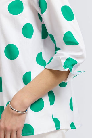 #color_green & white dot