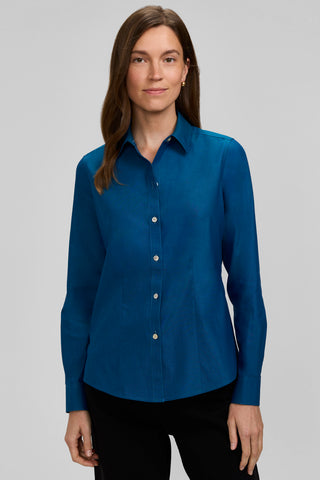 Dianna No Iron Pinpoint Long Sleeve Shirt