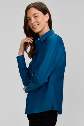 Dianna No Iron Pinpoint Long Sleeve Shirt