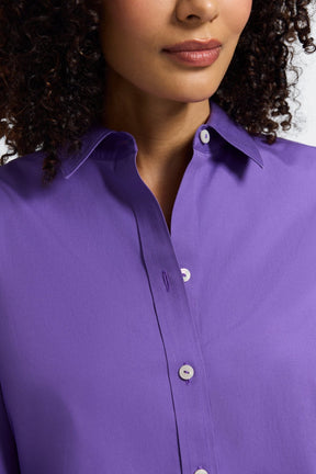 Meghan No Iron Pinpoint Long Sleeve Shirt