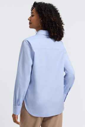 Meghan No Iron Pinpoint Long Sleeve Shirt