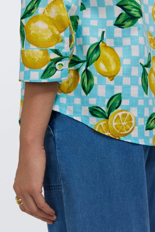 Hampton Riviera Lemon 3/4 Sleeve Shirt