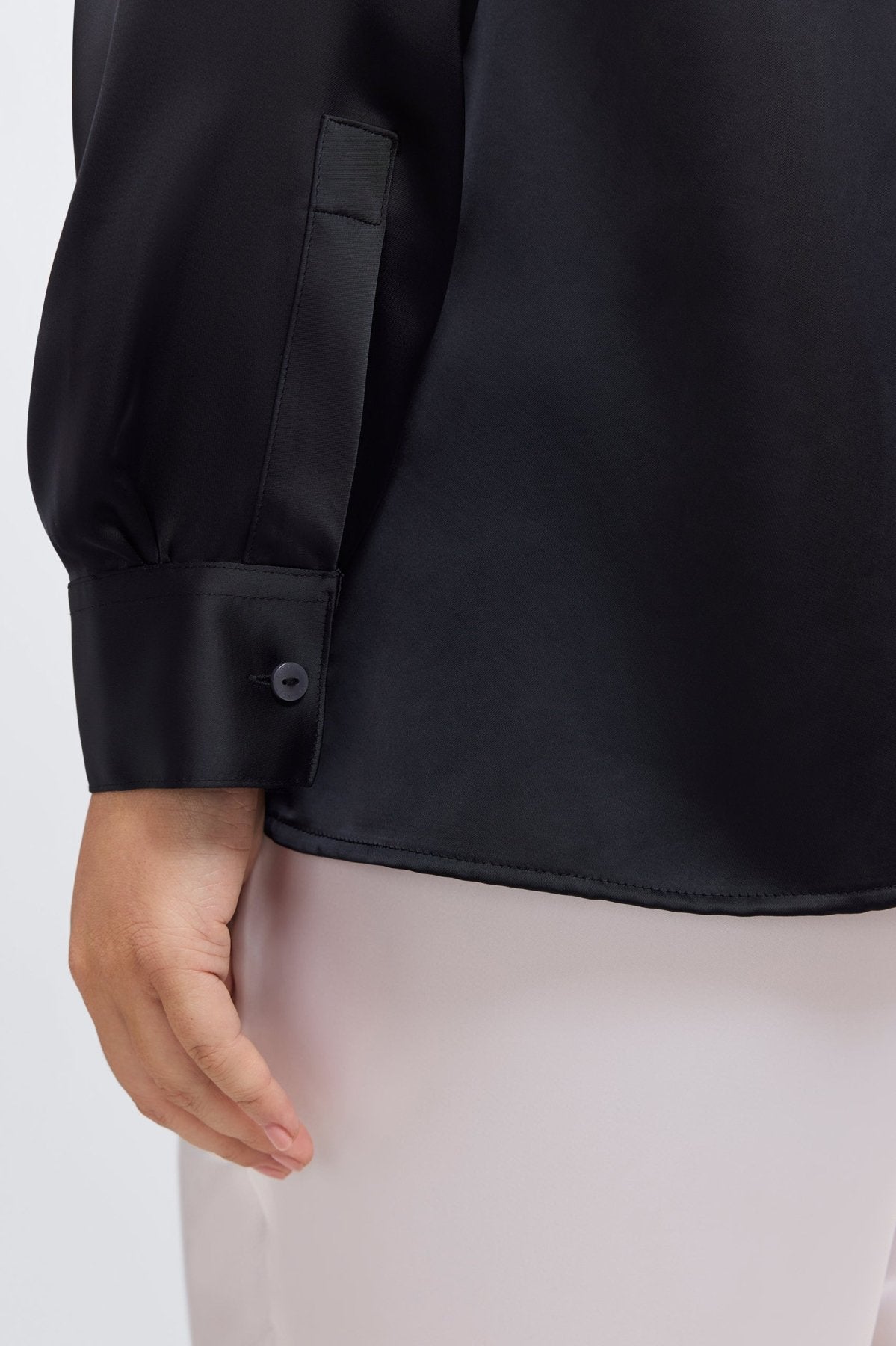 Bianca Plus Beyond Silk Long Sleeve Shirt
