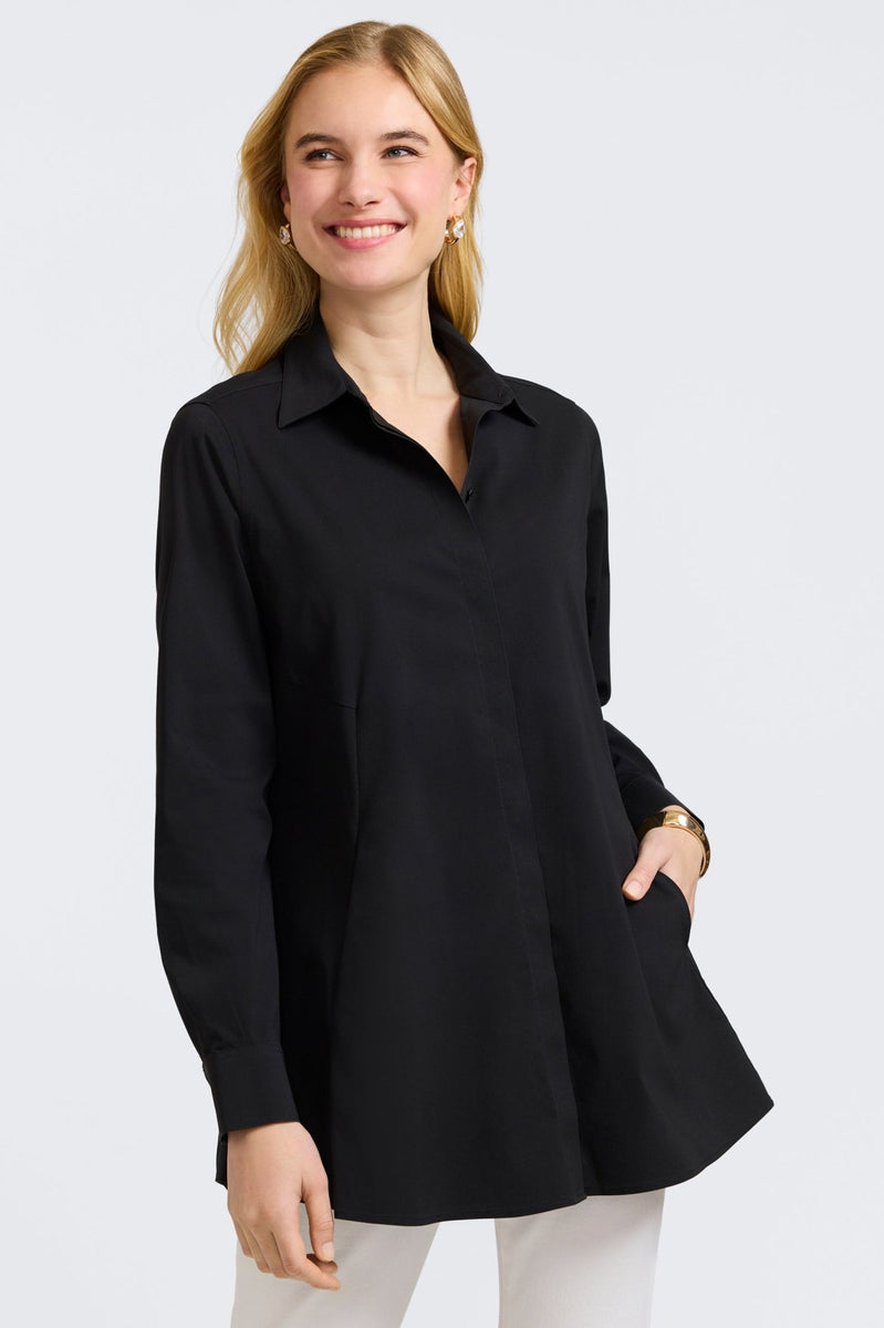 Basic Velvet Guard Sleeved Tunic | AWCT Performance Wear