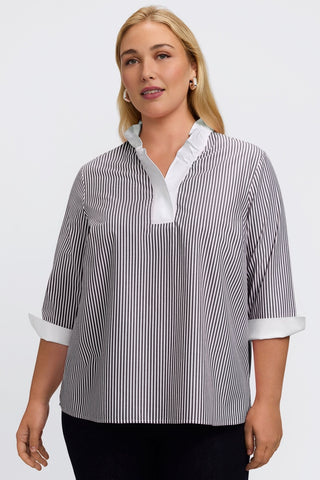 #color_black pinpoint stripe