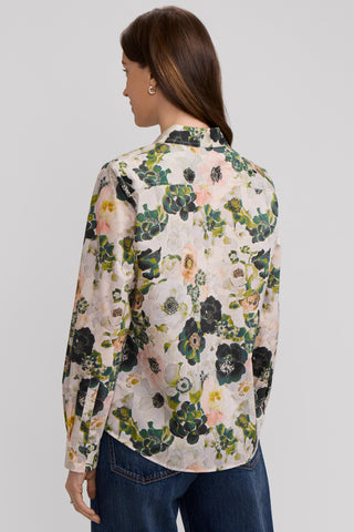 Hampton Painted Bouquet Long Sleeve Shirt