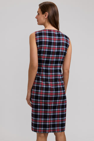 Pryce Holiday Plaid Sheath Dress