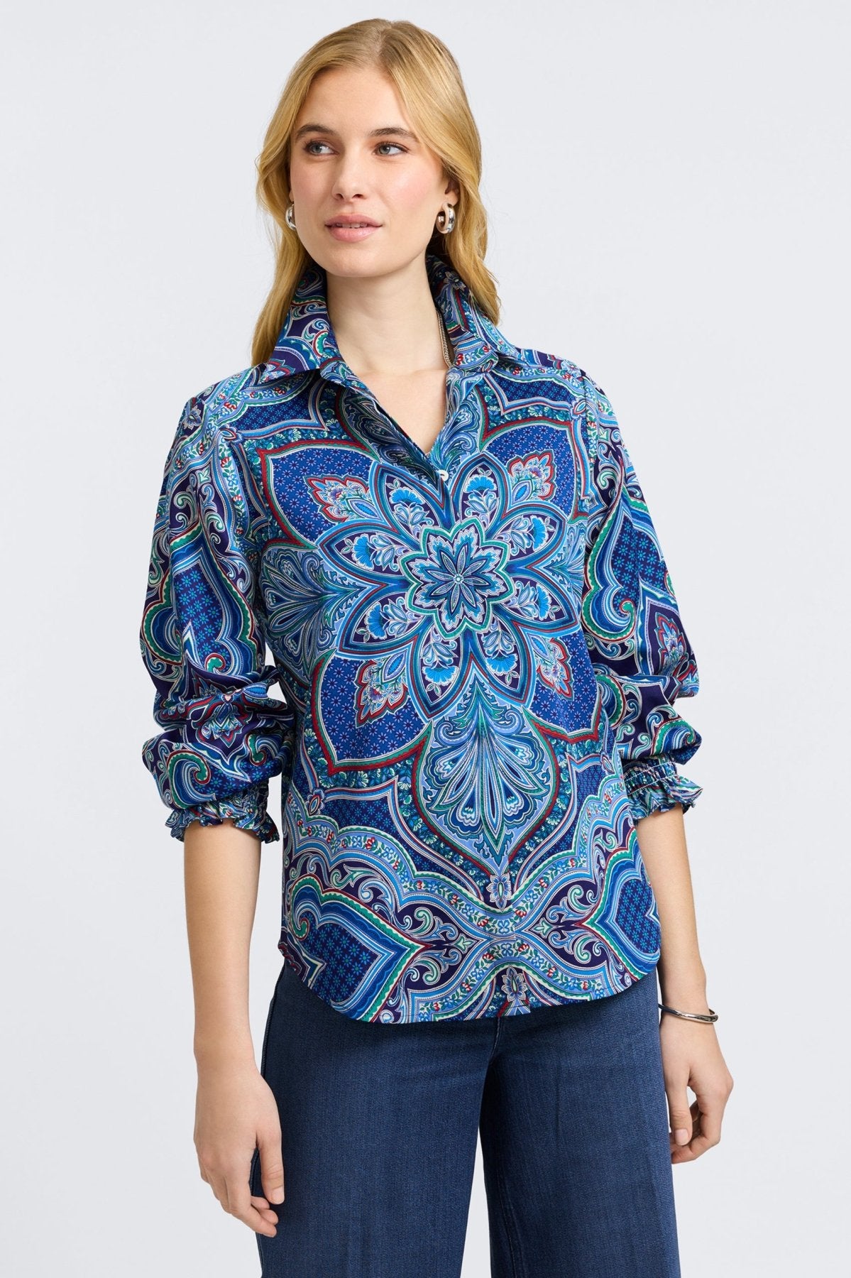 Olivia Kaleidoscope Long Sleeve Shirt