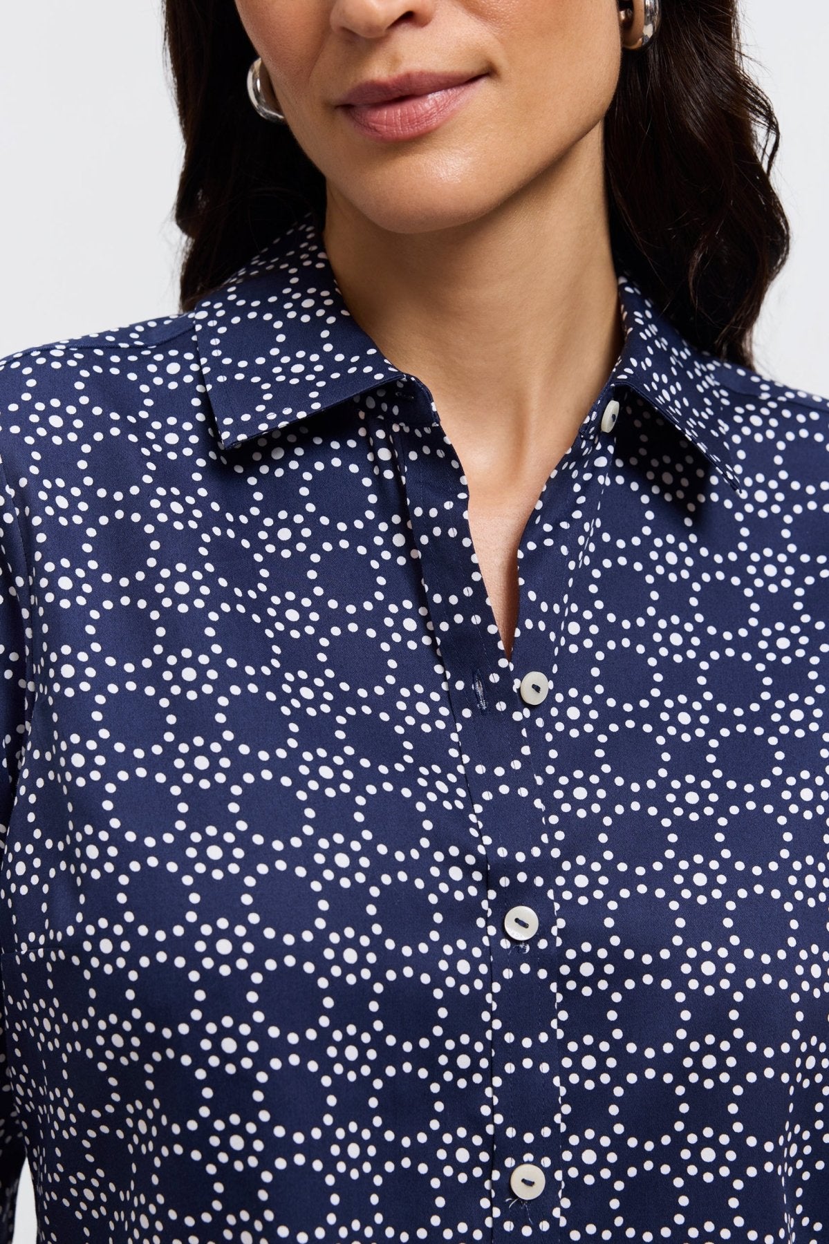 Hampton Geo Circles Long Sleeve Shirt