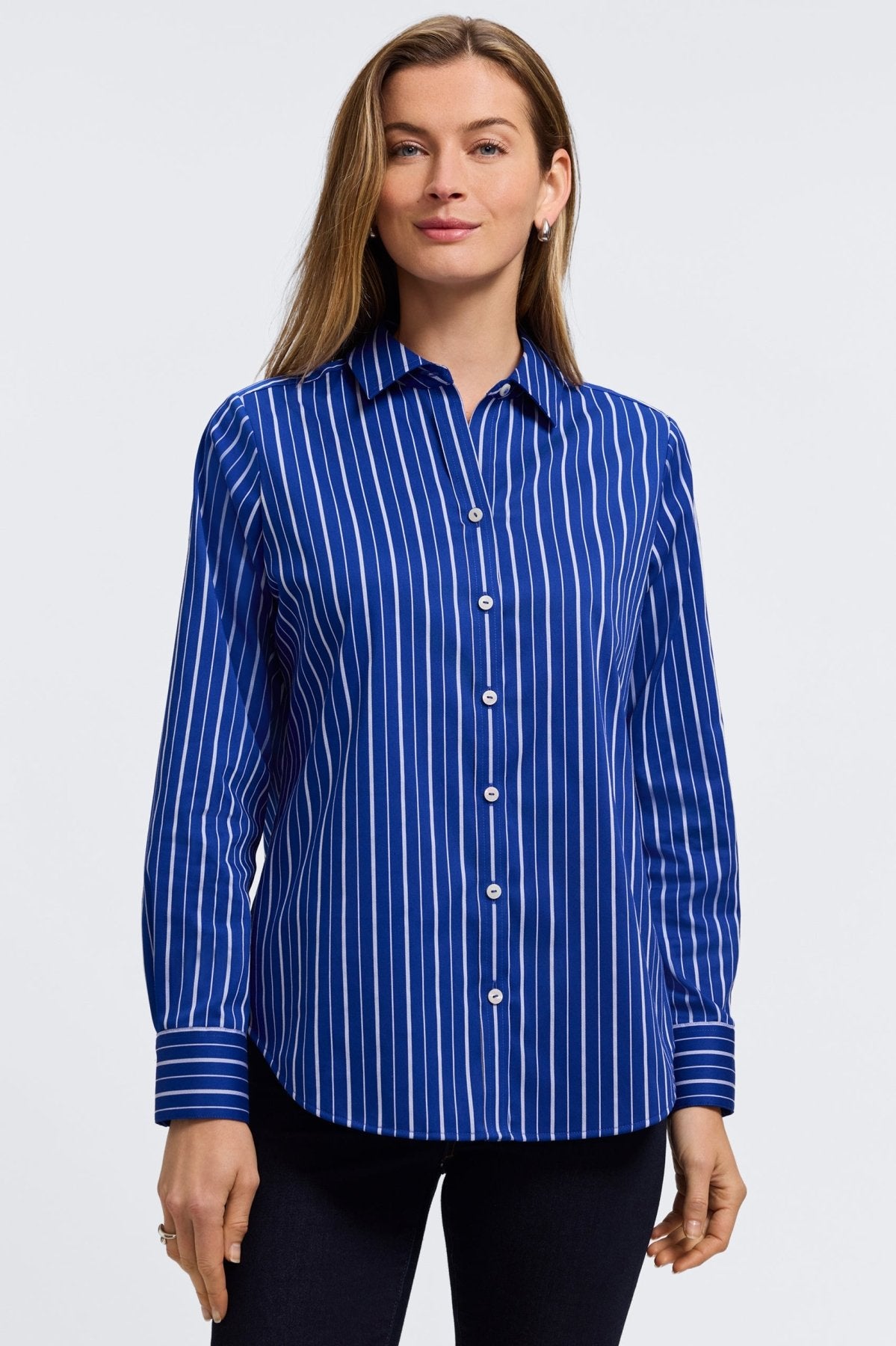 #color_blue & white wide stripe