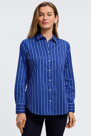 #color_blue & white wide stripe