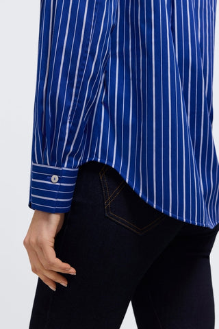 #color_blue & white wide stripe