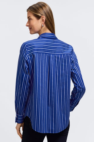#color_blue & white wide stripe