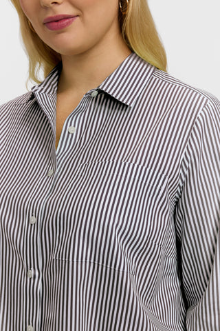 #color_black pinpoint stripe