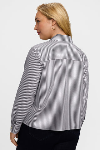 #color_black pinpoint stripe