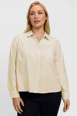 #color_lemon pinpoint stripe