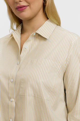 #color_lemon pinpoint stripe