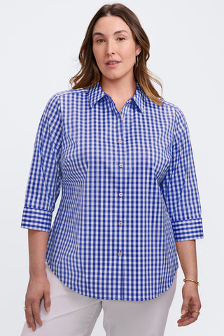 #color_deep sea/white gingham