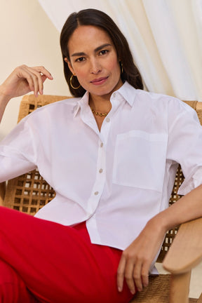 Marina No Iron Stretch Long Sleeve Shirt